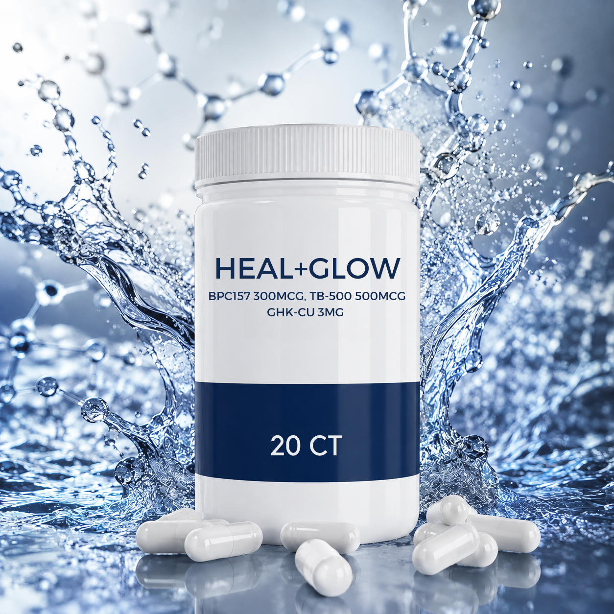 Heal and Glow capsules